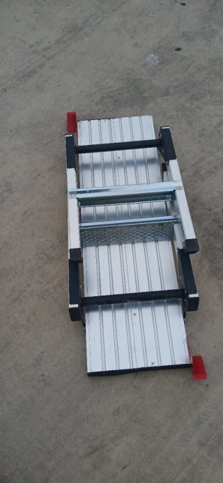 Plataforma de trabajo plegable Homelux aluminio