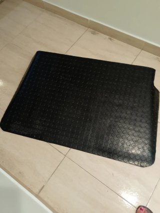 Rampa de goma maciza nueva