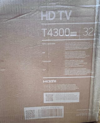 Samsung Smart TV 32" HD (Serie T4300) PRECINTADA