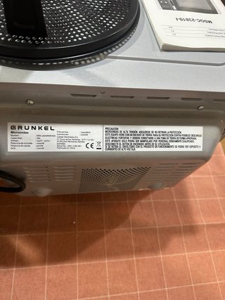 Microondas Grunkel