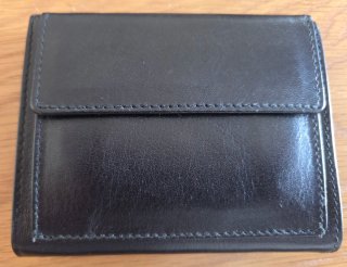 Cartera Pierre Cardin Piel Vacuno Negra NUEVO
