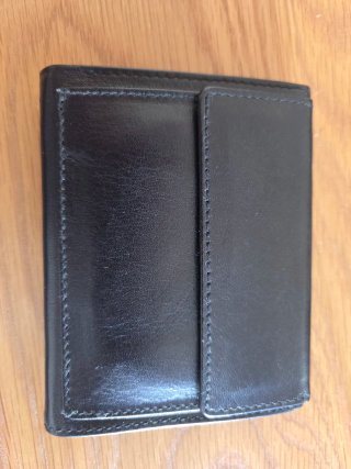 Cartera Pierre Cardin Piel Vacuno Negra NUEVO