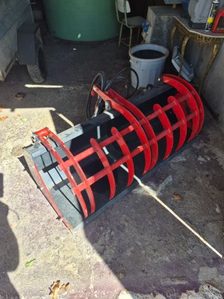 Cazo de cocodrilo,estiercol minitractor