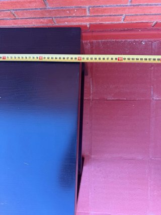 Mesa centro Lack Ikea negra