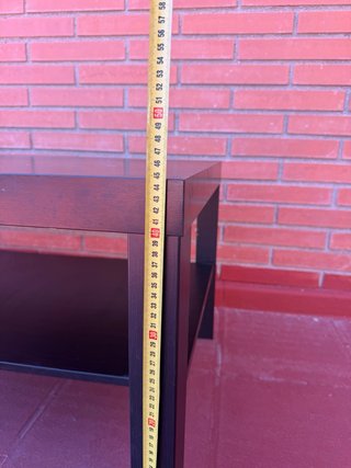 Mesa centro Lack Ikea negra