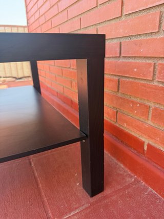 Mesa centro Lack Ikea negra
