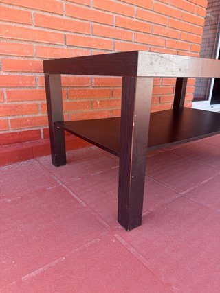 Mesa centro Lack Ikea negra