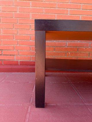 Mesa centro Lack Ikea negra