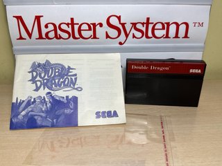 Double Dragon SEGA Master System CIB