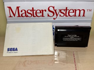 Double Dragon SEGA Master System CIB