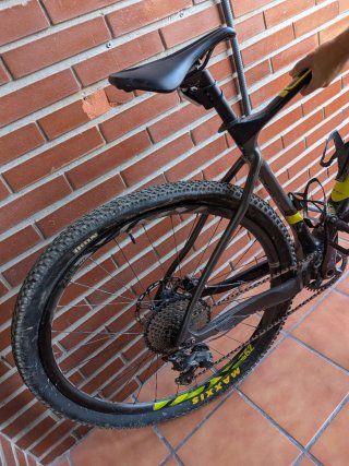 Bicicleta MTB Carbono monoplato talla L