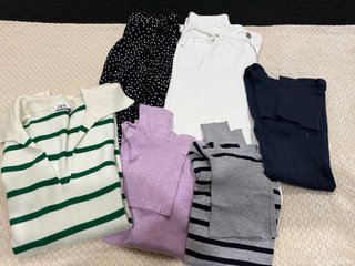 Lote Ropa Mujer Talla S: 4 Jerseys y Pantalón