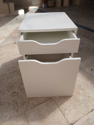 Cajonera Ikea Alex Blanca