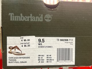 Sandalias Timberland Cuero Marrón Talla 38