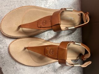 Sandalias Timberland Cuero Marrón Talla 38