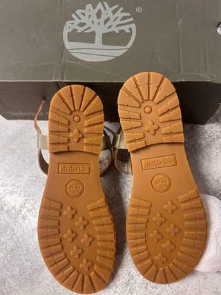 Sandalias Timberland Cuero Marrón Talla 38