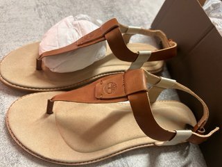Sandalias Timberland Cuero Marrón Talla 38