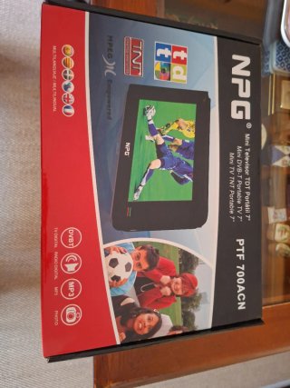 Mini Televisor NPG TDT Portátil 7