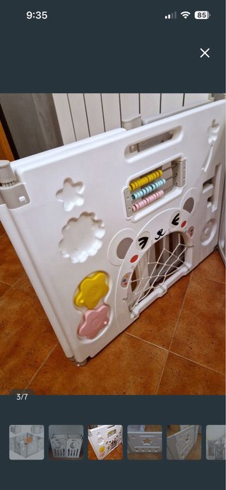 Parque infantil desmontable para bebés