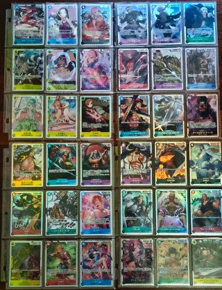 Lote Cartas One Piece Colección Completa