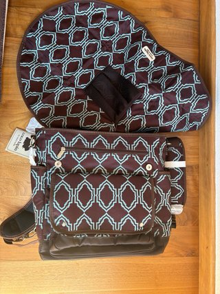 Bolsa pañalera Coco Lapin con cambiador