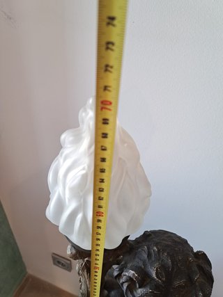 Lámpara de sobremesa querubín clásico