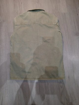 Chaqueta vaquera verde oliva