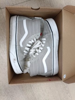 Zapatillas Vans SK8-Hi Grises Talla 42