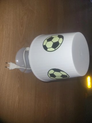 Lámpara infantil fútbol