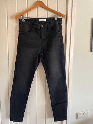 Pantalones Push Up Pull&Bear Negros Talla XL