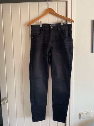 Pantalones Push Up Pull&Bear Negros Talla XL