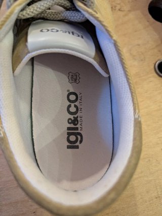 Sneakers IGI&CO Beige/Marrone Taglia 42