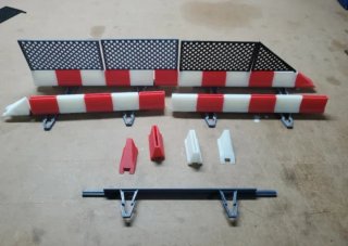 Muros y vallas Scalextric Digital/Advance