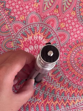 Mini trípode metálico para cámara/móvil