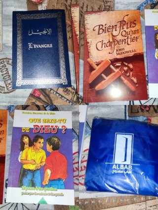 Lote libros francés árabe 2