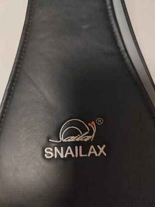 Masajeador de cuello Snailax Negro/Gris