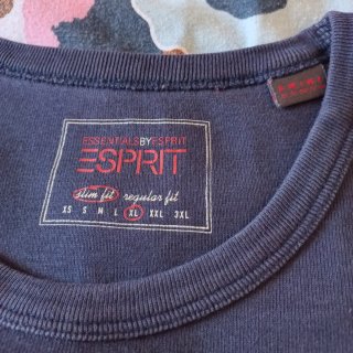 Camiseta Esprit Azul Marino Talla XL
