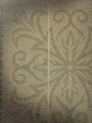 Alfombra beige 200x67cm diseño elegante