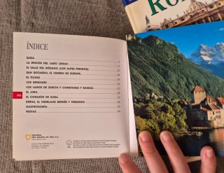 3 guías de viaje: Londres, Roma y Suiza