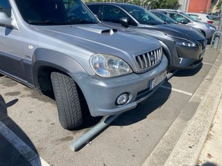 Parachoques Hyundai Terracan porton puerta trasera