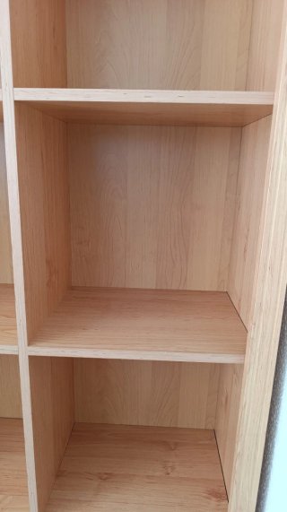 Estantería de madera 8 huecos