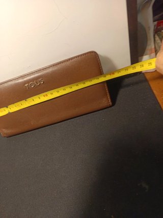 Cartera Tous Piel Marrón Auténtica