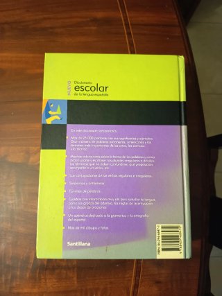 Nuevo diccionario escolar de la lengua español...