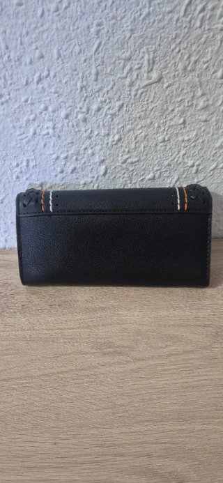 Cartera Desigual Negra y Naranja