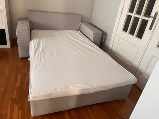 Sofá Cama Gris Ikea VILASUND