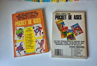 Colección Pocket de Ases 39 números COMPLETA