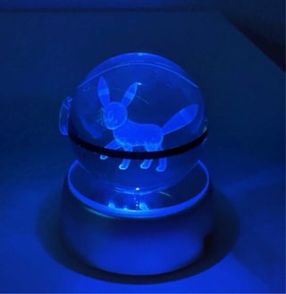 Bola 3D Pokemon Umbreon con Luces LED