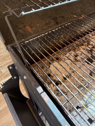 Barbacoa horno negra