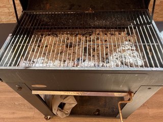 Barbacoa horno negra