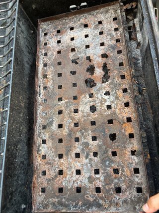 Barbacoa horno negra
